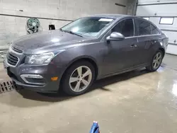 Chevrolet Cruze lt salvage cars for sale: 2015 Chevrolet Cruze LT