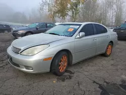 Vehiculos salvage en venta de Copart Portland, OR: 2004 Lexus ES 330