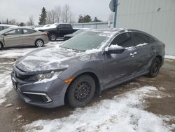 Salvage cars for sale at Bowmanville, ON auction: 2019 Honda Civic EX