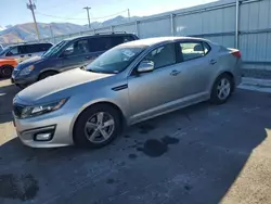 KIA Vehiculos salvage en venta: 2015 KIA Optima LX