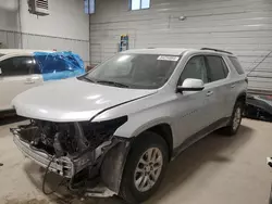 Chevrolet salvage cars for sale: 2021 Chevrolet Traverse LT