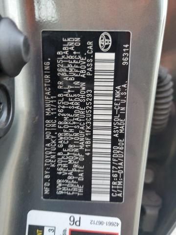 2012 Toyota Camry Base