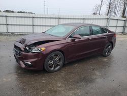 Ford Fusion Sport Vehiculos salvage en venta: 2017 Ford Fusion Sport