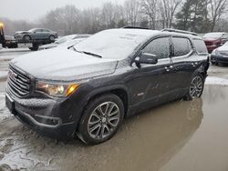 Salvage cars for sale at North Billerica, MA auction: 2017 GMC Acadia ALL Terrain