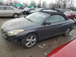 Salvage cars for sale at Baltimore, MD auction: 2008 Toyota Camry Solara SE