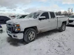 Salvage cars for sale at Wayland, MI auction: 2015 Chevrolet Silverado K1500 LT