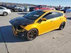 Salvage cars for sale at Grand Prairie, TX auction: 2016 Ford Focus ST