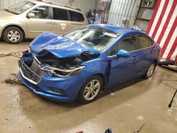 Chevrolet salvage cars for sale: 2018 Chevrolet Cruze LT