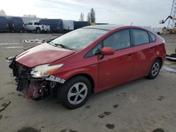 Salvage cars for sale at Hayward, CA auction: 2013 Toyota Prius