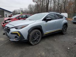 Salvage cars for sale at East Granby, CT auction: 2024 Subaru Crosstrek Sport