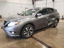 Salvage cars for sale from Copart Franklin, WI: 2018 Nissan Murano S