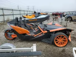 Salvage motorcycles for sale at Elgin, IL auction: 2018 Polaris Slingshot SLR