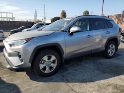 Salvage cars for sale at Wilmington, CA auction: 2021 Toyota Rav4 XLE