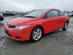 Salvage cars for sale at auction: 2008 Honda Civic EX