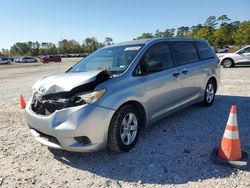 Salvage cars for sale at Houston, TX auction: 2013 Toyota Sienna