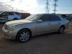 Salvage cars for sale at Elgin, IL auction: 2002 Lexus LS 430