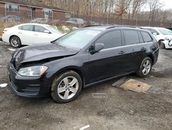 Volkswagen salvage cars for sale: 2015 Volkswagen Golf Sportwagen TDI S