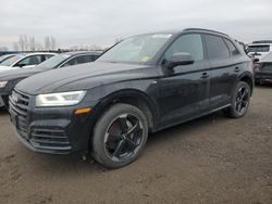 Audi salvage cars for sale: 2020 Audi Q5 Titanium Premium Plus