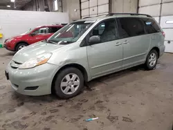 Salvage cars for sale at Blaine, MN auction: 2006 Toyota Sienna CE