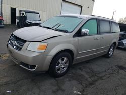 Salvage cars for sale at Woodburn, OR auction: 2008 Dodge Grand Caravan SXT