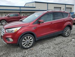 Vehiculos salvage en venta de Copart Earlington, KY: 2017 Ford Escape Titanium