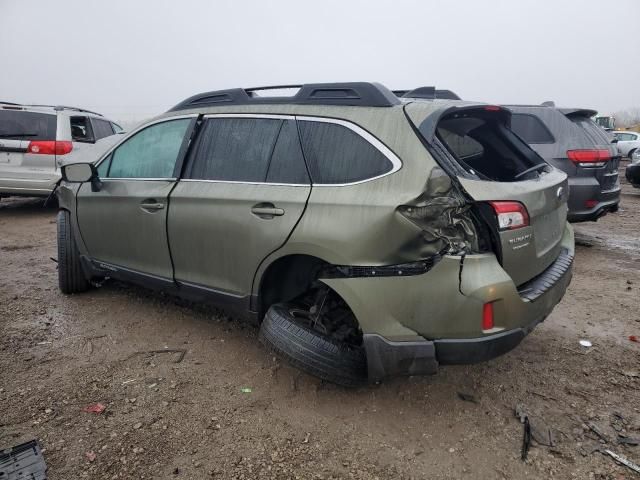 2016 Subaru Outback 2.5I Limited