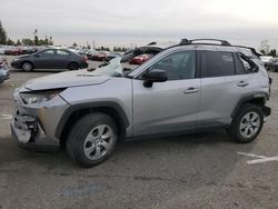 Salvage cars for sale at Rancho Cucamonga, CA auction: 2021 Toyota Rav4 LE