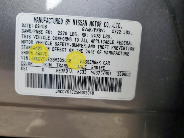 2009 Infiniti G37 Base