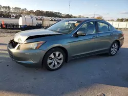 Vehiculos salvage en venta de Copart Dunn, NC: 2009 Honda Accord EX