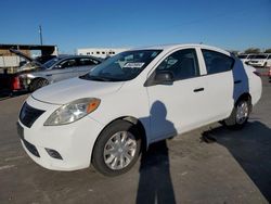 Nissan salvage cars for sale: 2012 Nissan Versa S