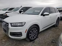 Salvage cars for sale at Houston, TX auction: 2017 Audi Q7 Premium Plus