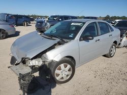 Salvage cars for sale at Houston, TX auction: 2007 Ford Focus ZX4