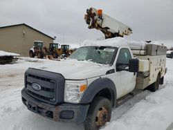 Salvage trucks for sale at Kincheloe, MI auction: 2012 Ford F450 Super Duty