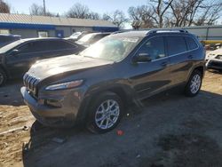 Salvage cars for sale at Wichita, KS auction: 2017 Jeep Cherokee Latitude