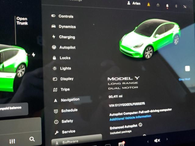 2020 Tesla Model Y