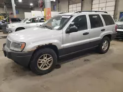 Jeep Grand Cherokee Laredo salvage cars for sale: 2004 Jeep Grand Cherokee Laredo