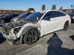 Honda Accord salvage cars for sale: 2021 Honda Accord Sport