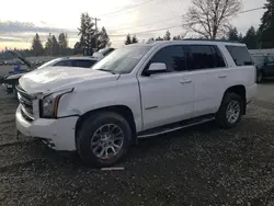 GMC Vehiculos salvage en venta: 2017 GMC Yukon SLT