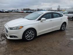 Salvage cars for sale at Davison, MI auction: 2014 Ford Fusion SE