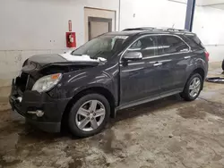 Salvage cars for sale at Ham Lake, MN auction: 2014 Chevrolet Equinox LTZ