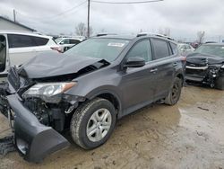 Vehiculos salvage en venta de Copart Pekin, IL: 2015 Toyota Rav4 LE