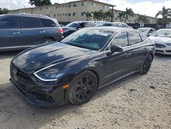 Salvage cars for sale at Opa Locka, FL auction: 2022 Hyundai Sonata N Line