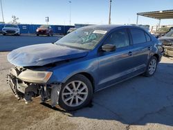 Salvage cars for sale at Anthony, TX auction: 2015 Volkswagen Jetta SE