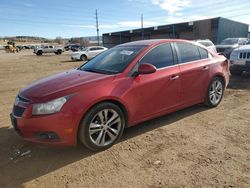 Salvage cars for sale at Colorado Springs, CO auction: 2012 Chevrolet Cruze LTZ