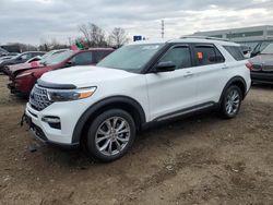 Salvage cars for sale at Chicago Heights, IL auction: 2020 Ford Explorer Limited