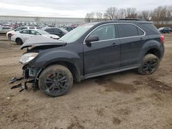 Vehiculos salvage en venta de Copart Davison, MI: 2016 Chevrolet Equinox LT