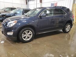 2016 Chevrolet Equinox LT en venta en Franklin, WI