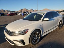 Salvage cars for sale at North Las Vegas, NV auction: 2017 Volkswagen Passat R-Line