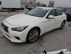 Cars With No Damage for sale at auction: 2022 Infiniti Q50 Luxe