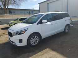 Salvage cars for sale at Albuquerque, NM auction: 2017 KIA Sedona LX